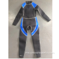 Wanita Wetsuit Neoprene Blue Diving Commercial